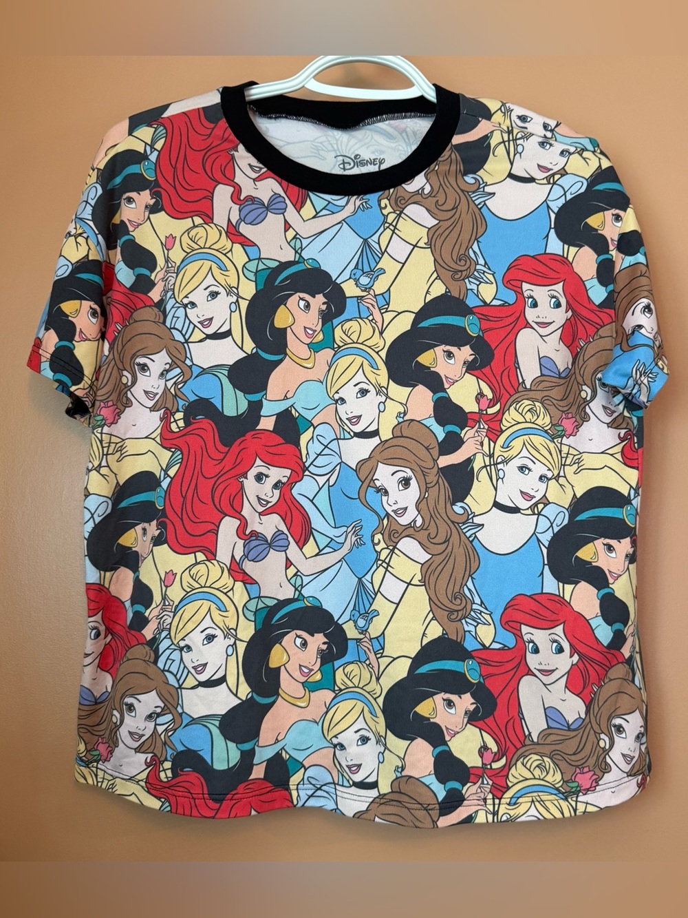 Princesscore Disney Graphic Tee Women’s Small Fairytale Cartoon Top